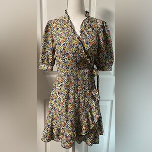 Topshop Multicolor Floral Mini Dress